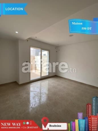 Maison style américain à Bouhsina