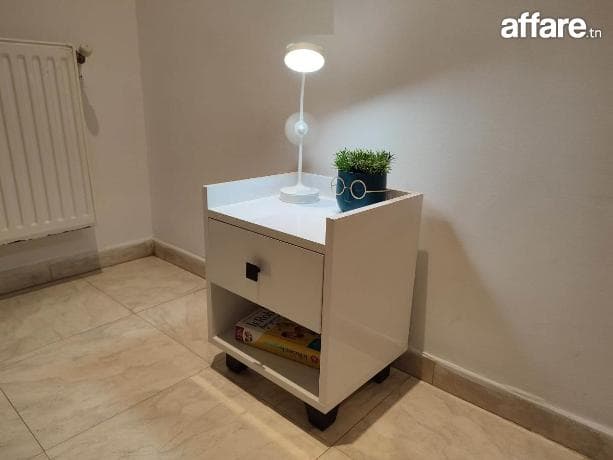 Table de Nuit VINTAGE à 1 Tiroir