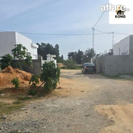 295 📍متر للبيع فالحمامات الشمالية تبعد 1 كلم عل بحر نهج كلو