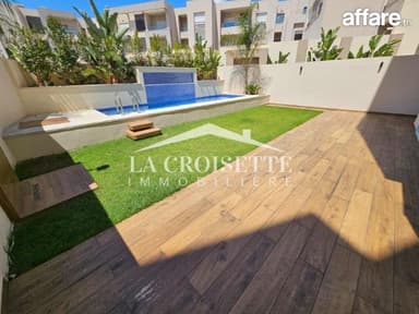 Triplex s+3 avec piscine aux Jardins de Carthage MTRV0060