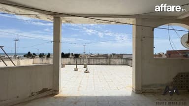 Etage de villa à Korba avec vue de mer