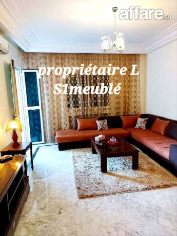 Cité Ennasr2 S+1 meublé pour étranger 