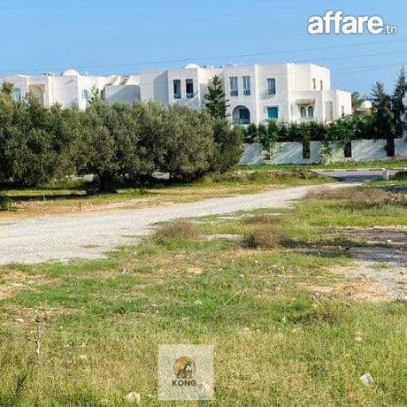 terrain à vendre à yasmine hammamet 