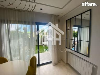 un appartement S1 meublé avec jardin