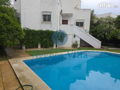 une villa à la marsa avec piscine 