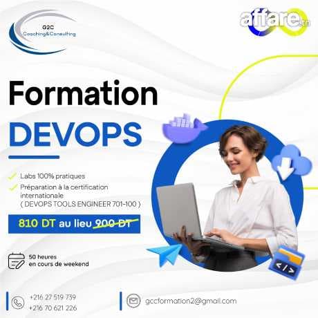 Nouveau ! formation Devops - ingénieur outils devops 