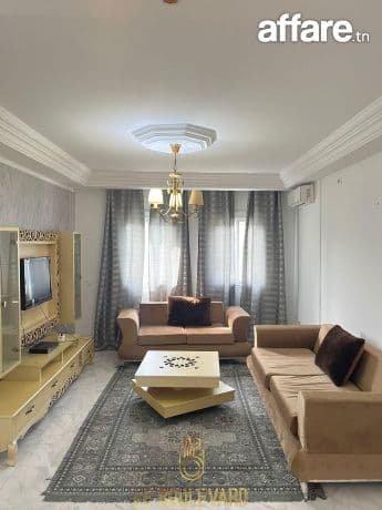 A Louer Etage De Villa S+2 Meublé En 2éme étage à Mrezga