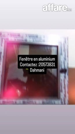 Fenêtre en aluminium 
