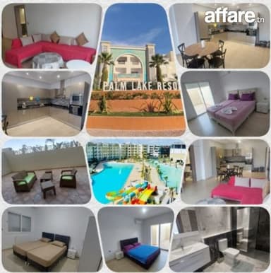 à louer s+3 (Folla palm lake Monastir)