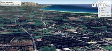 Terrain ras jbal 310 m 2 + maison 60 m2