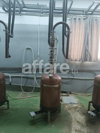 Vente unité complète de distillation