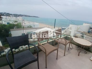 Appartement s1 meublé vue sur mer à La Marsa MAL2243