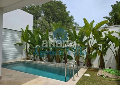 Superbe villa moderne avec piscine à Gammarth