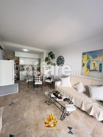 A Louer Appartement S+2 Avec Jardin à Yasmine Hammamet