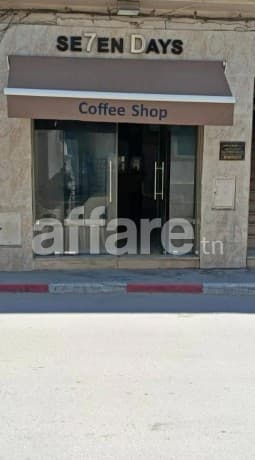 A vendre super cafétéria FC au nabeul