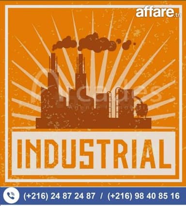 Terrain industriel à vendre🔥