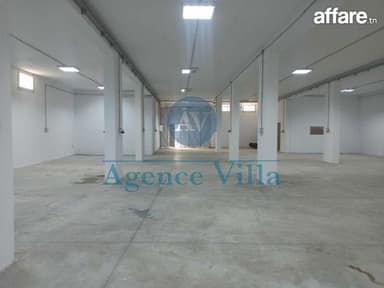 un dépôt de 500 m² à la marsa