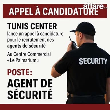 Recrutement agents de sécurité