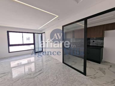 A louer un appartement s+1 neuf aux jardins de Carthage