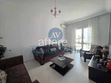 Appartement s+2 meublé à louer à la marsa cite Riadh