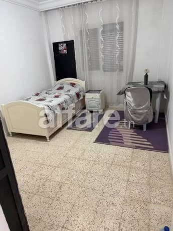 À louer Appartement meublé au 1er étage avec entrée