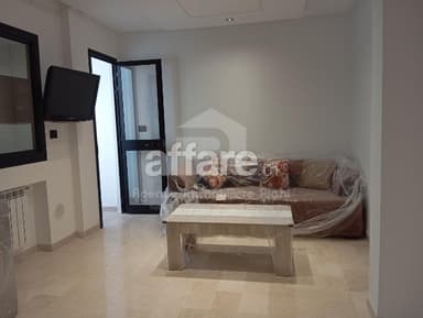 À LOUER Annuelle Appartement S+1 meublé - à Sahloul