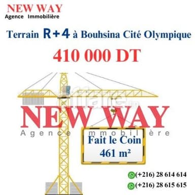 Terrain Fait le coin à Bouhsina Cité Olympique