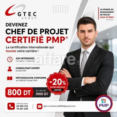 Formation PMP V8 - Décrochez votre certification