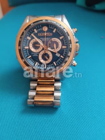 Montre Roamer Rockshell Mark III Swiss Made Chronographe Sap