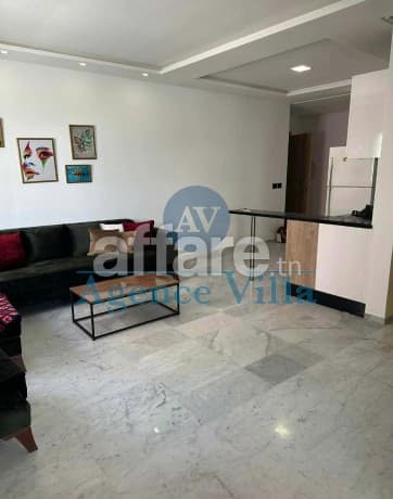 A louer un appartement s+1 meublé à la Soukra