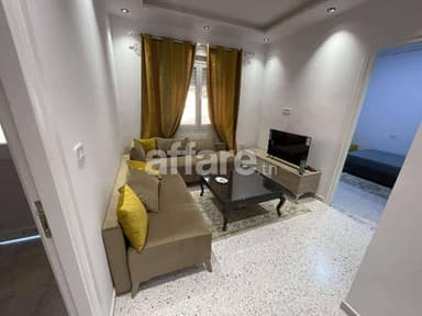 ARIANA ESSOUGHRA APPARTEMENT S+2 MEUBLÉ A LOUER