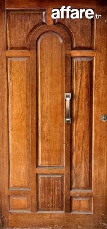 Portes exterieure d'entrée 
