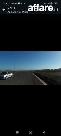 2 hectares sur la route 38 km de tunis