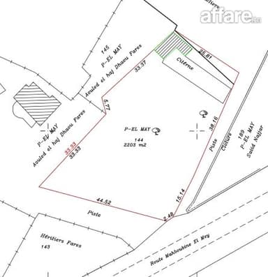TERRAIN A DJERBA 2200m²