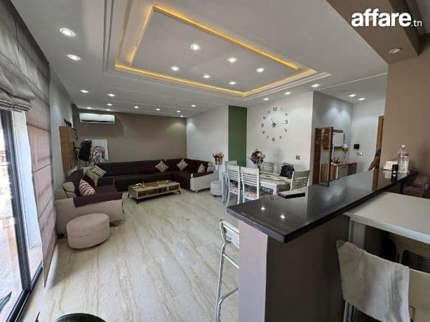 GHAZELA : APPARTEMENT DE HST  S+3 À VENDRE