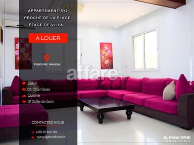 Location de vacance étage de villa