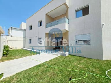 A Louer un RDC de villa s+3 avec jardin à Ain Zaghouan Nord