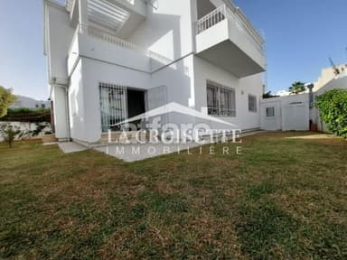 Villa S+4 vide ou meublée aux Jardins de L aouina MVL0127