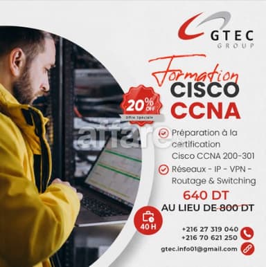 Formation Cisco CCNA 200-301