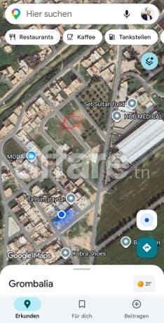 Terrin constructibe a vendre