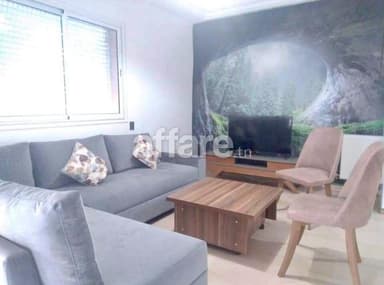 A Louer Appartement S+1 Meublé à Jardin d elMenzah