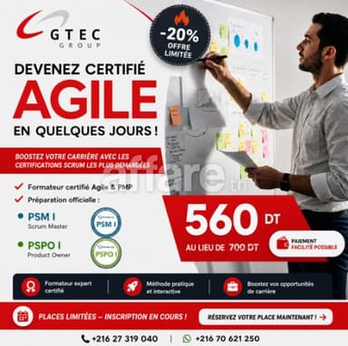 Formation Agile Scrum Master PSM1 Product Owner PSPO 1