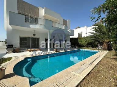 A louer une villa de standing s+5 au lac 2