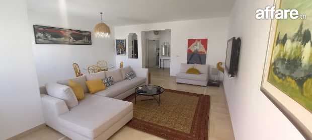 Appartement S+3 meublé 