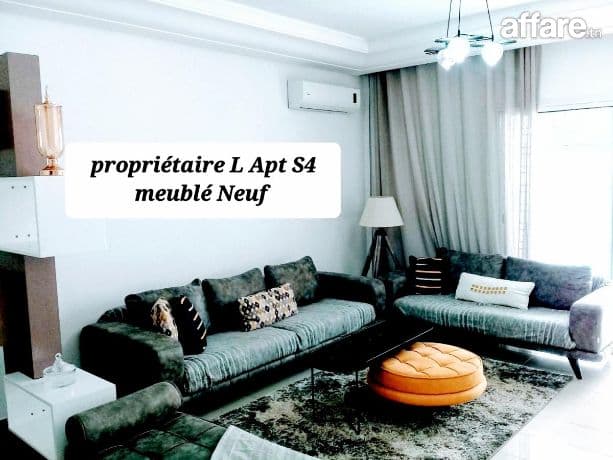 Particulier L Apt S4 meublé Neuf proche lac2 