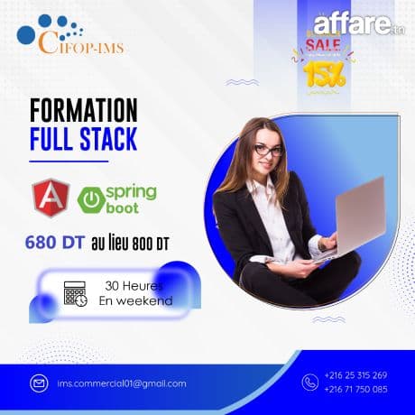 Formation Full stack Spring Boot et Angular 17