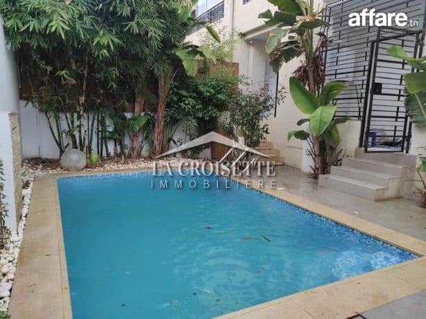 Duplex s3 avec piscine à La Soukra ZDL0360