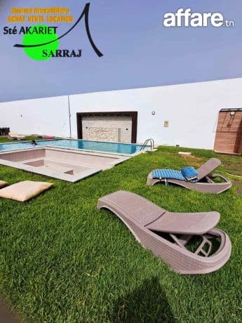 Des Villas Avec #Piscine Neuf Et Jamais Habité #Kalaa Kebira