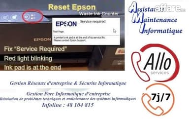 Reset EPSON CANON