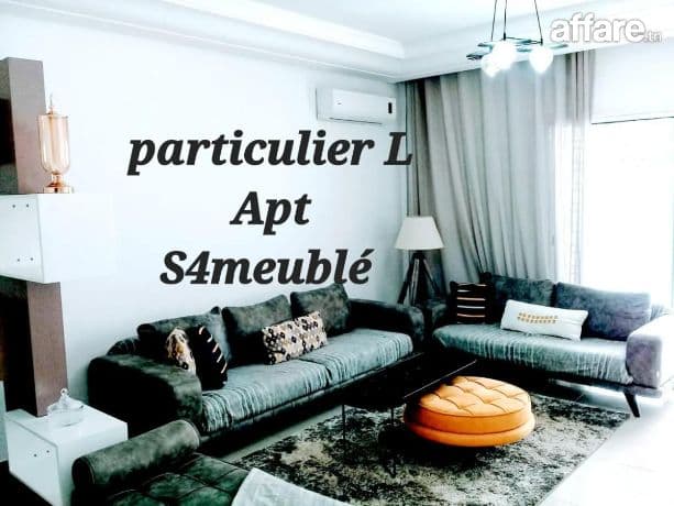 Particulier L S4 meublé Neuf proche lac2 à l'année 